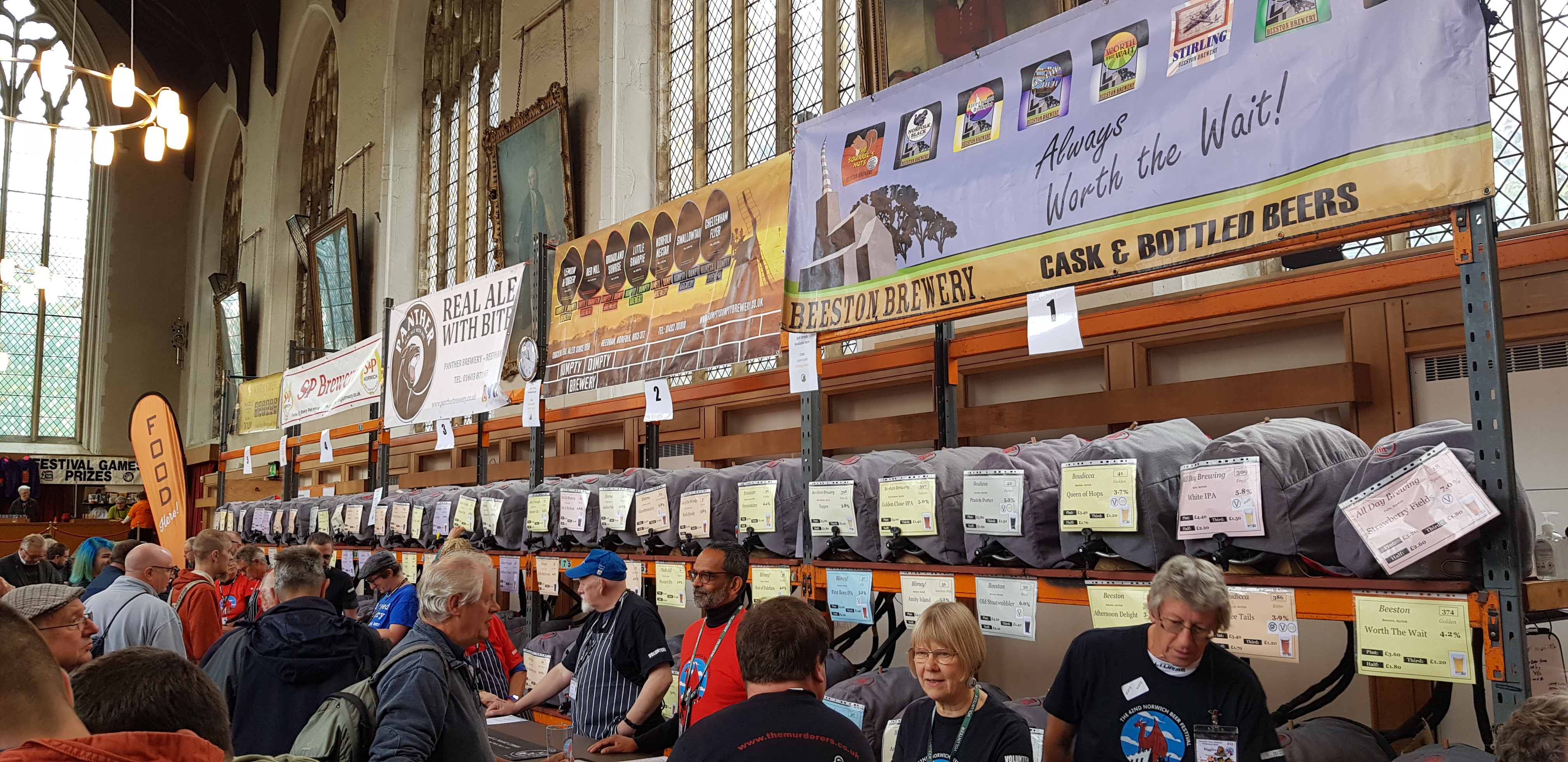 Norwich Beer Festival in 2019